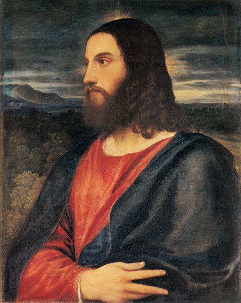 Christus. from Tizian (aka Tiziano Vercellio)