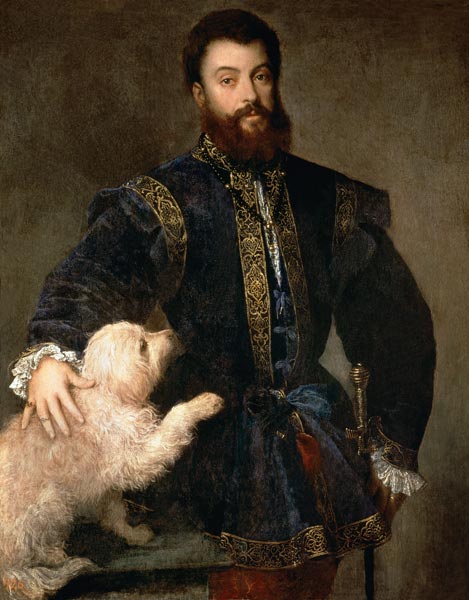 Federigo II Gonzaga / Titian / 1525 from Tizian (aka Tiziano Vercellio)