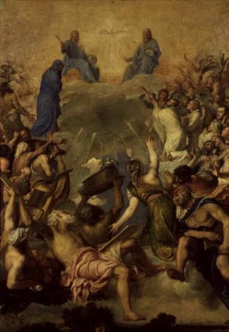 The Holy Trinity from Tizian (aka Tiziano Vercellio)