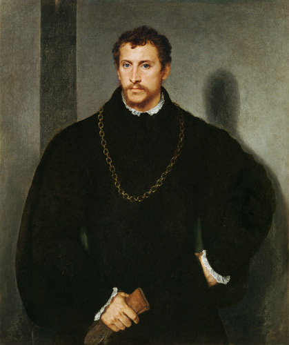 Portrait of the Tommaso Mosti from Tizian (aka Tiziano Vercellio)