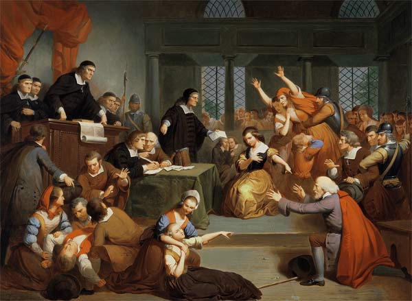 The Trial of George Jacobs, 5th August 1692 from Tompkins Harrison Matteson