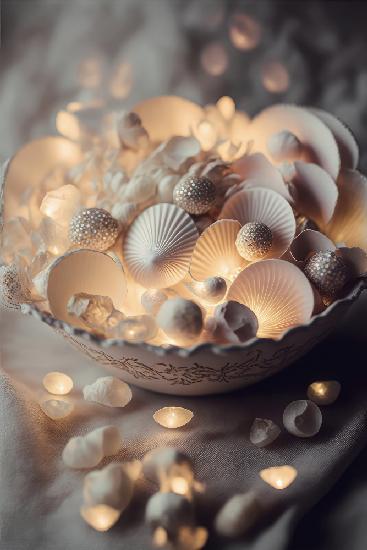 Glowing Sea Shells