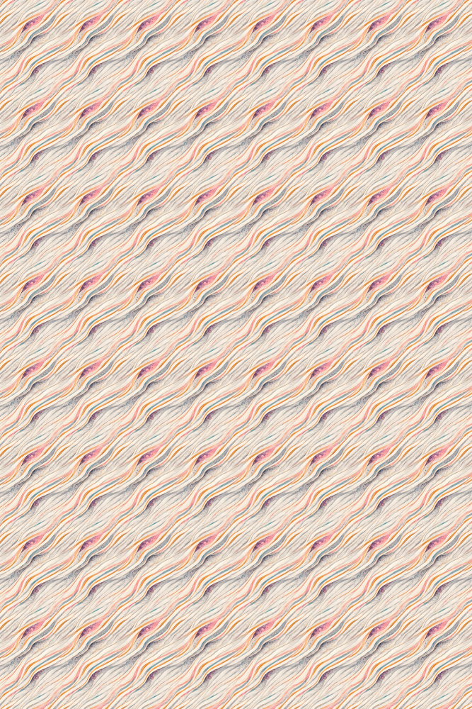 Pastel Waves Pattern from Treechild