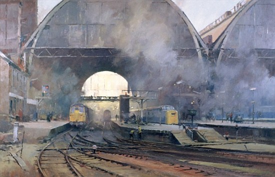 King''s Cross Station (oil on canvas)  from Trevor  Chamberlain