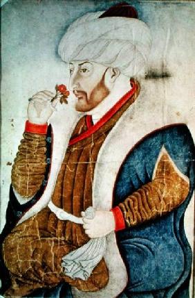 Portrait of Sultan Mehmet II (1432-81)