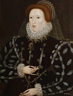 Königin Elisabeth I. von England (1533-1603), Tochter Heinrichs VIII. und Anne B
