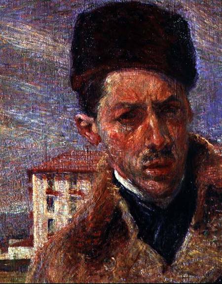 Self portrait from Umberto Boccioni