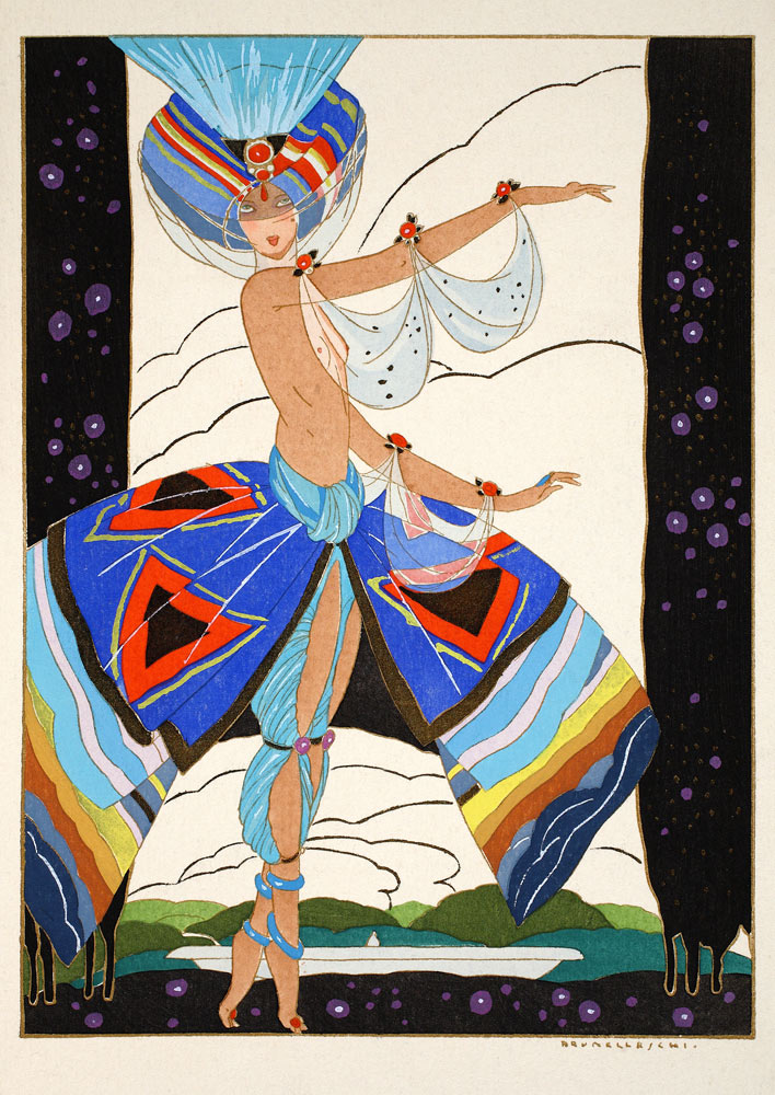Dancing girl, 1919-21 from Umberto Brunelleschi