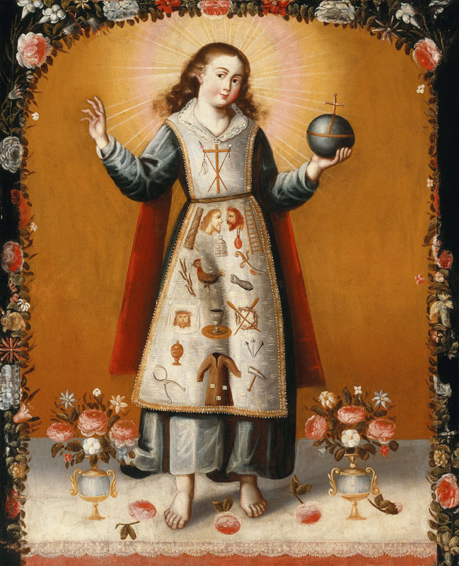 Christ Child with Passion Symbols from Unbekannter Künstler