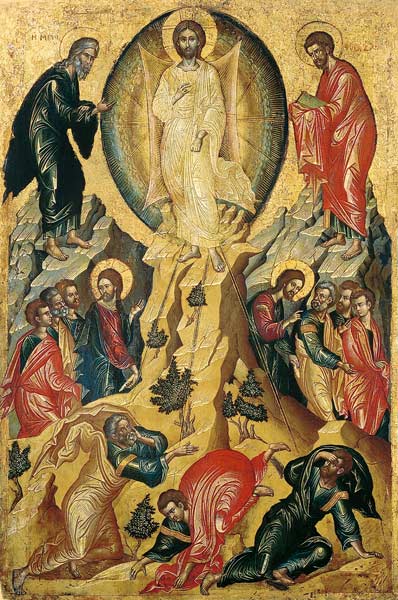 The Transfiguration of Jesus from Unbekannter Künstler