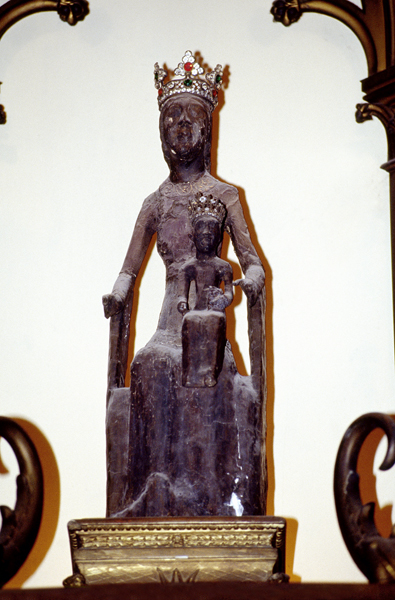 The Black Madonna of Rocamadour (Vierge noire de Rocamadour) from Unbekannter Künstler