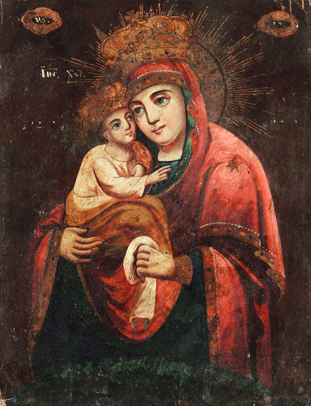 The Mother of God Our Lady of Pochayiv from Unbekannter Künstler