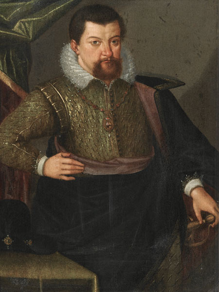 Portrait of John George I (1585-1656), Elector of Saxony from Unbekannter Künstler