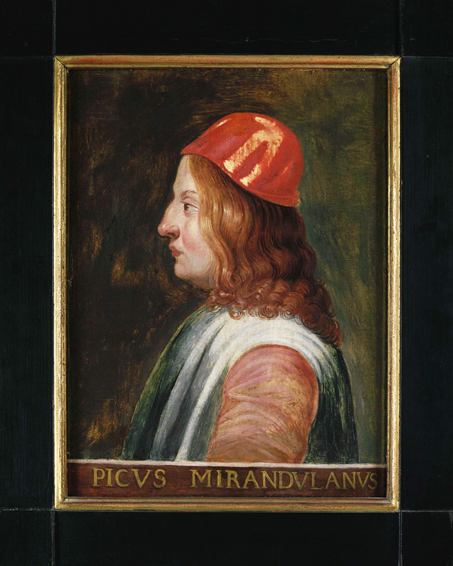 Portrait of Giovanni Pico della Mirandola from Unbekannter Künstler