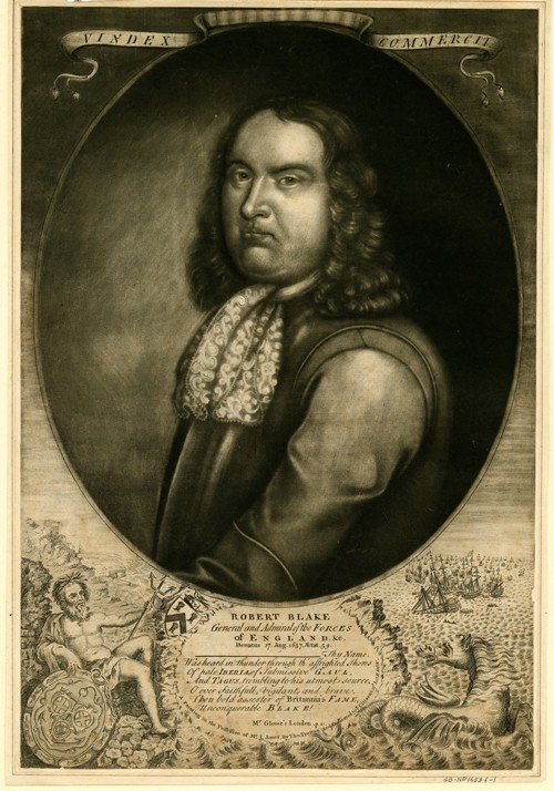 Admiral Robert Blake (1599-1657) from Unbekannter Künstler