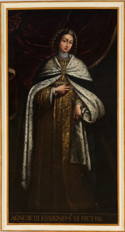 Agnes of Faucigny, wife of Peter II, Count of Savoy from Unbekannter Künstler