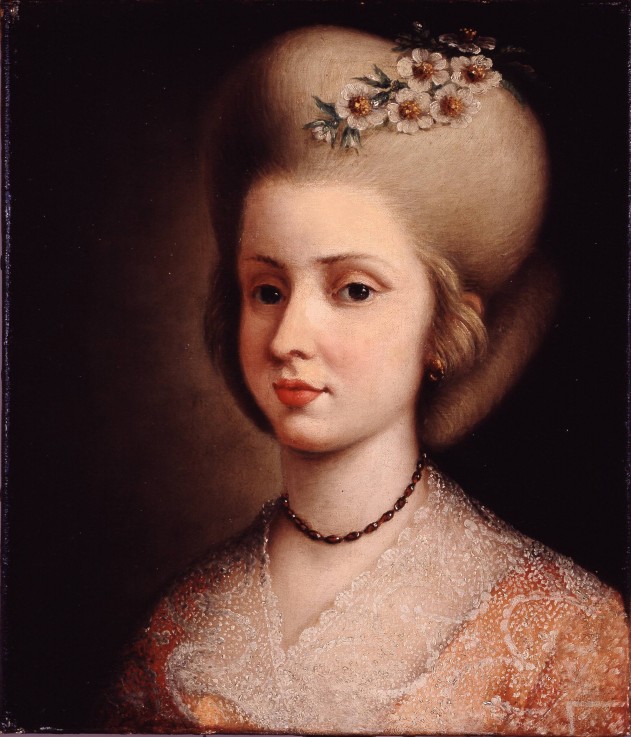Aloysia (Luise) Lange née Weber (1760-1839) from Unbekannter Künstler
