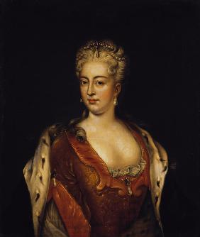 Portrait of Princess Charlotte Christine of Brunswick-Wolfenbüttel, wife of Tsarevich Alexei of Russ