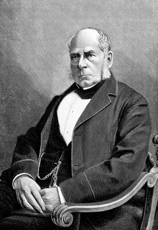 English engineer and inventor Sir Henry Bessemer (1813-1898) from Unbekannter Künstler
