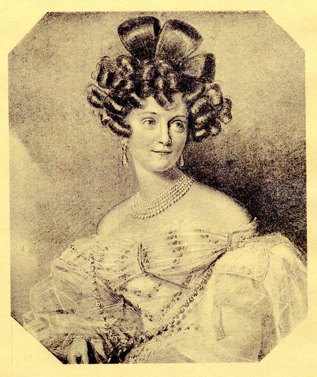 Princess Carolyne zu Sayn-Wittgenstein, née Iwanowska (1819-1887) from Unbekannter Künstler