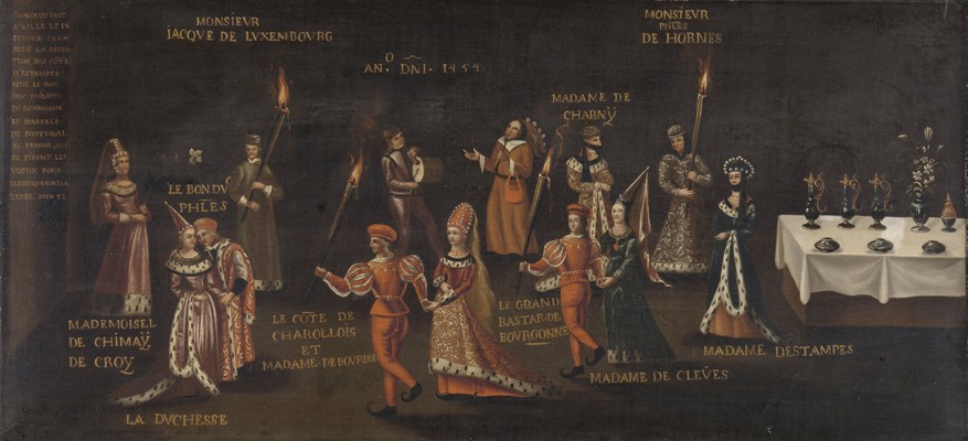 The Feast of the Pheasant (Le voeu du faisan) from Unbekannter Künstler