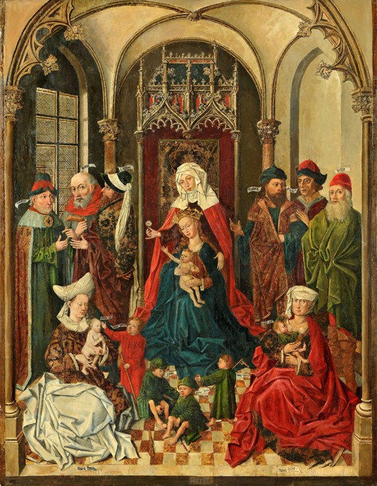 The Holy Kinship from Unbekannter Künstler
