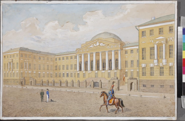 The Moscow University from Unbekannter Künstler