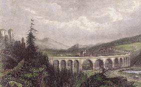 Southern Railway. Viaduct Payerbach, Semmering