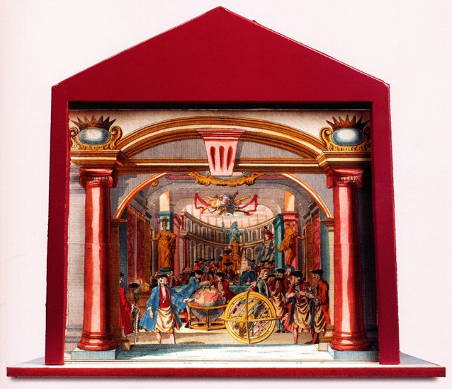 Diorama: Masonic Germany (The Temple of Masonic Treasures) from Unbekannter Künstler