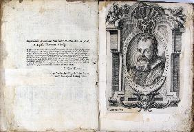 Leaf of book "The Assayer (Il Saggiatore)" by Galileo Galilei