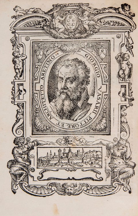 Giorgio Vasari. From: Giorgio Vasari, The Lives of the Most Excellent Italian Painters, Sculptors, a from Unbekannter Künstler