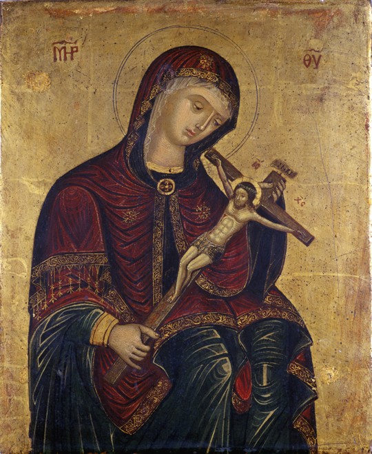 The Virgin with the Crucifix (Pietà) from Unbekannter Künstler