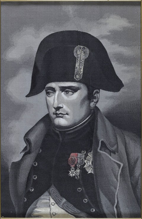 Silk Weaving Portrait of Emperor Napoléon I Bonaparte (1769-1821) from Unbekannter Künstler