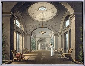 Interior of the Aviary in the Pavlovsk palace