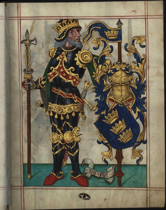 King Arthur (From Livro do Ameiro-Mor) from Unbekannter Künstler