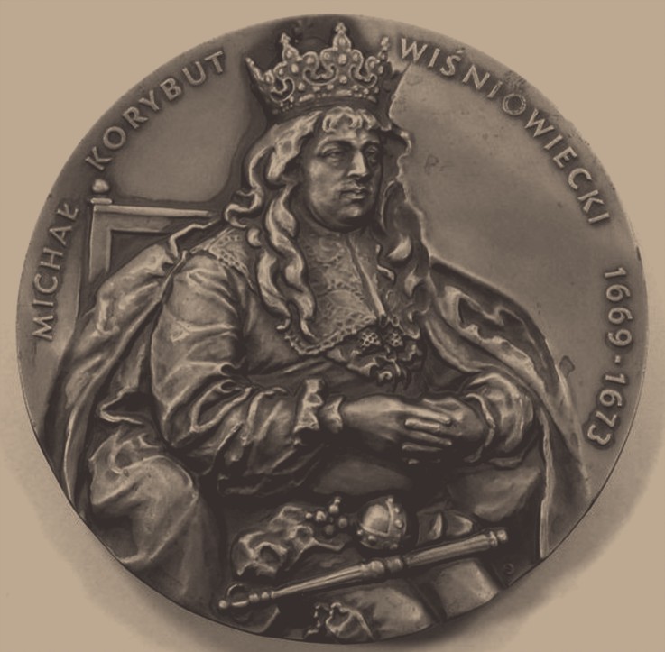 King Michael of Poland. Historical Medal from Unbekannter Künstler