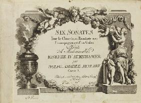 Mozart: Six sonates pour le clavecin ou pianoforte avec l'accompagnement d'un violon dediés a Mademo