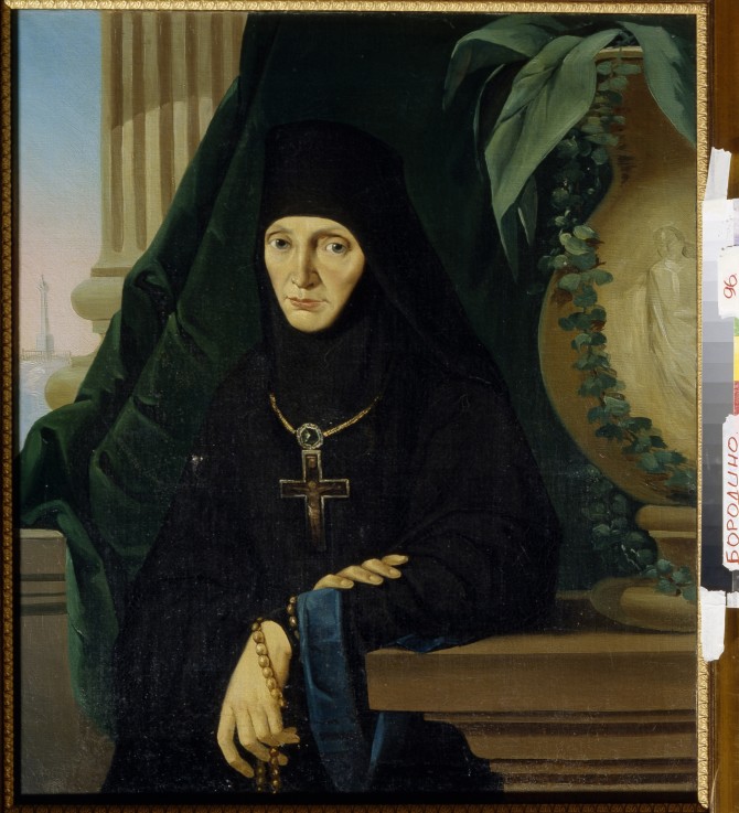 Mother Superior Maria (Tuchkova) from Unbekannter Künstler