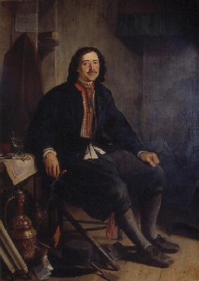 Peter I in his House in Zaandam
