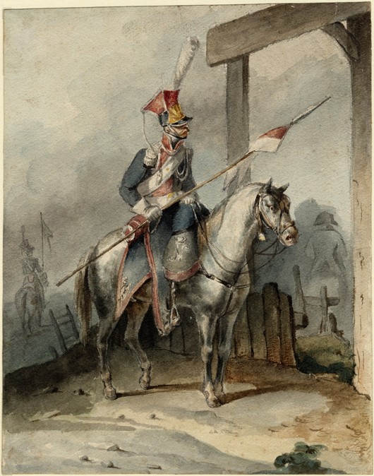 Polish chevauleger of the French Imperial Guard from Unbekannter Künstler