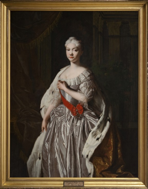 Portrait of Grand Duchess Natalya Alexeyevna of Russia (1714–1728) from Unbekannter Künstler