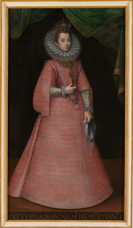 Portrait of the Infanta Catherine Michelle of Spain (1567-1597) from Unbekannter Künstler