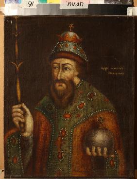 Portrait of the Tsar Michail I Fyodorovich of Russia (1596-1645)