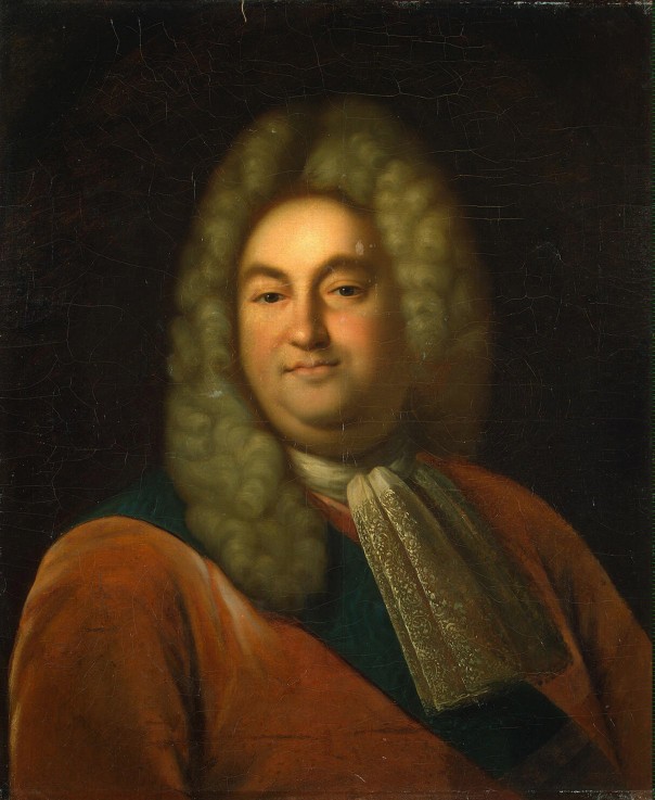 Portrait of Baron Peter Pavlovich Shafirov (1669-1739) from Unbekannter Künstler