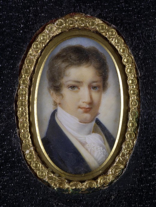 Portrait of Prince Dmitry Petrovich Volkonsky (1805-1859) from Unbekannter Künstler