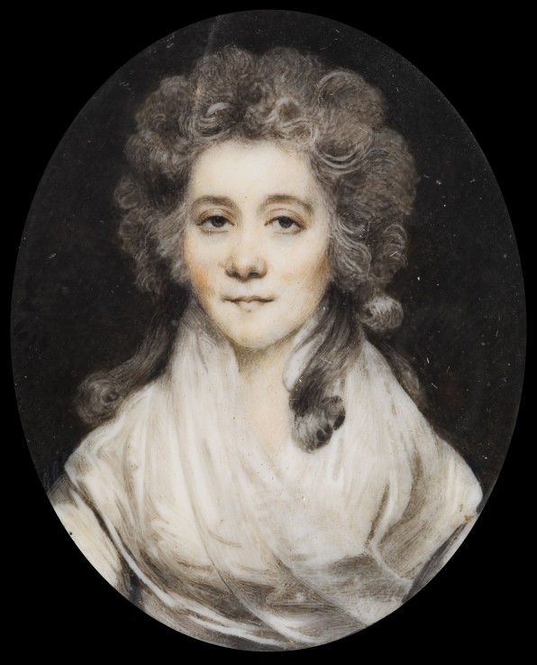 Portrait of Countess Anna Evgenyevna Obolenskaya (1778-1810) from Unbekannter Künstler