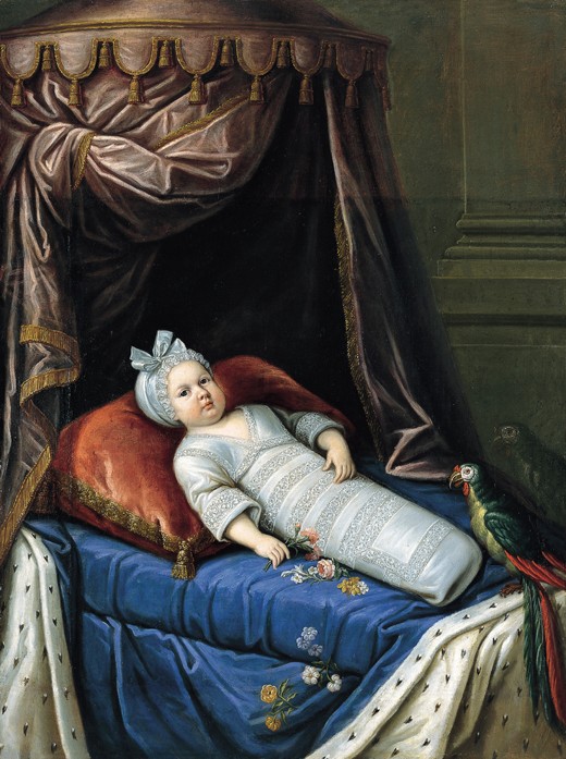 Portrait of Louis XIV (1638-1715) as Baby from Unbekannter Künstler