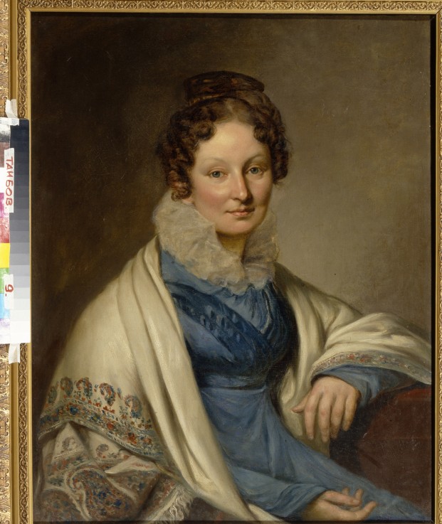 Portrait of Sophia Ivanovna Boratynskaya (1797-1862) from Unbekannter Künstler