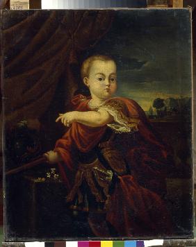 Portrait of the Tsar of Russia Ivan VI Antonovich (1740-1764)