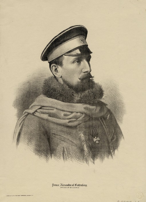 Alexander Joseph (1857-1893), Prince of Bulgaria from Unbekannter Künstler
